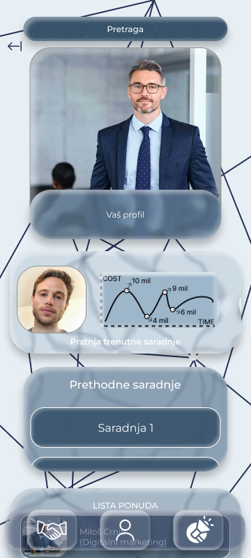 PartnerBridge home screen