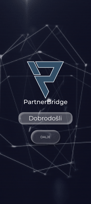 PartnerBridge welcome screen