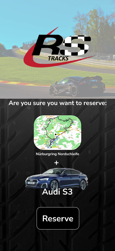 RsTracks reservation